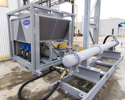 Custom Process Chiller. Coordinated by Chiller Services utilizing multiple vendors.