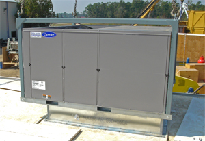 Retrofit HVAC Kit for SCR building, installed.